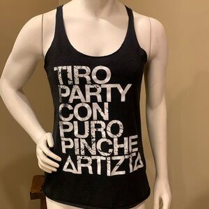 ARTIZTA Black Sleeveless Top M
